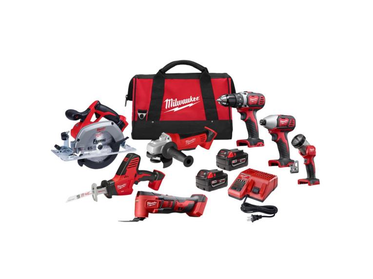 Milwaukee Cordless Combo Tool Kit