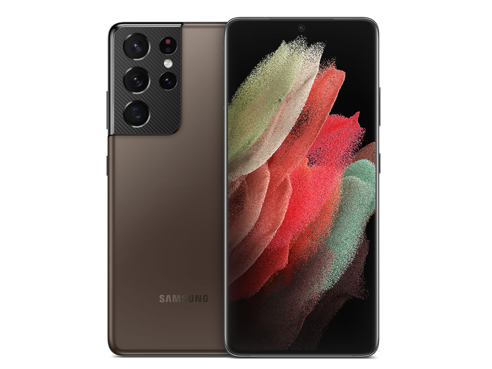 Samsung - Galaxy S21 Ultra 5G 256GB (Unlocked) - Phantom Brown
