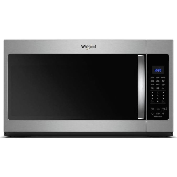 Whirlpool 1.9-cu ft Over-the-Range Microwave with Sensor Cooking - Fingerprint Resistant Stainless Steel