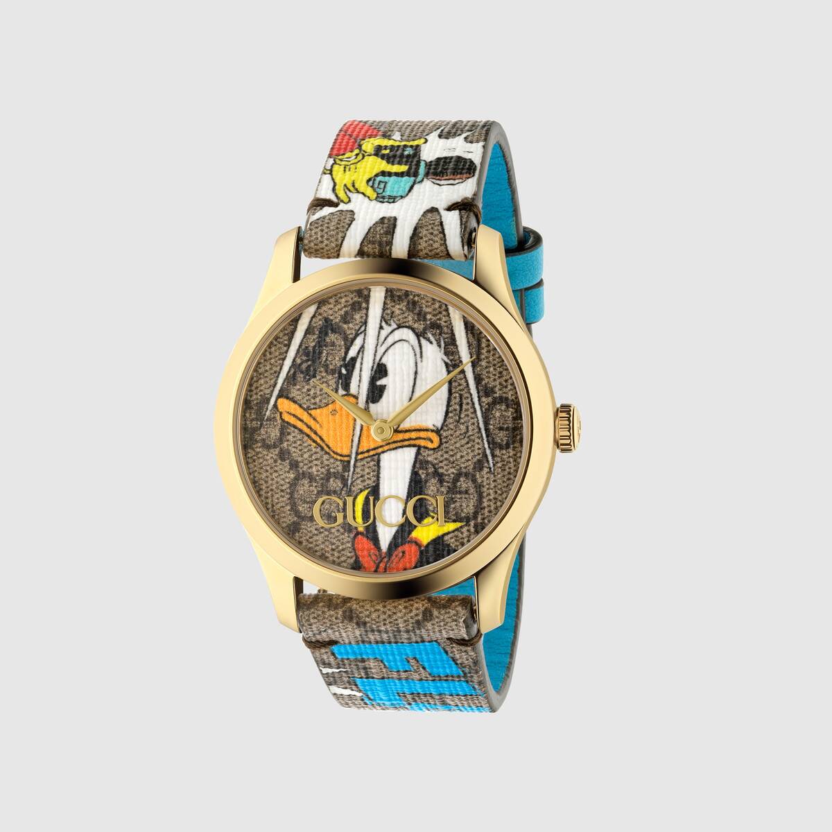Disney x Gucci Donald Duck G-Timeless Contemporary, 38 mm