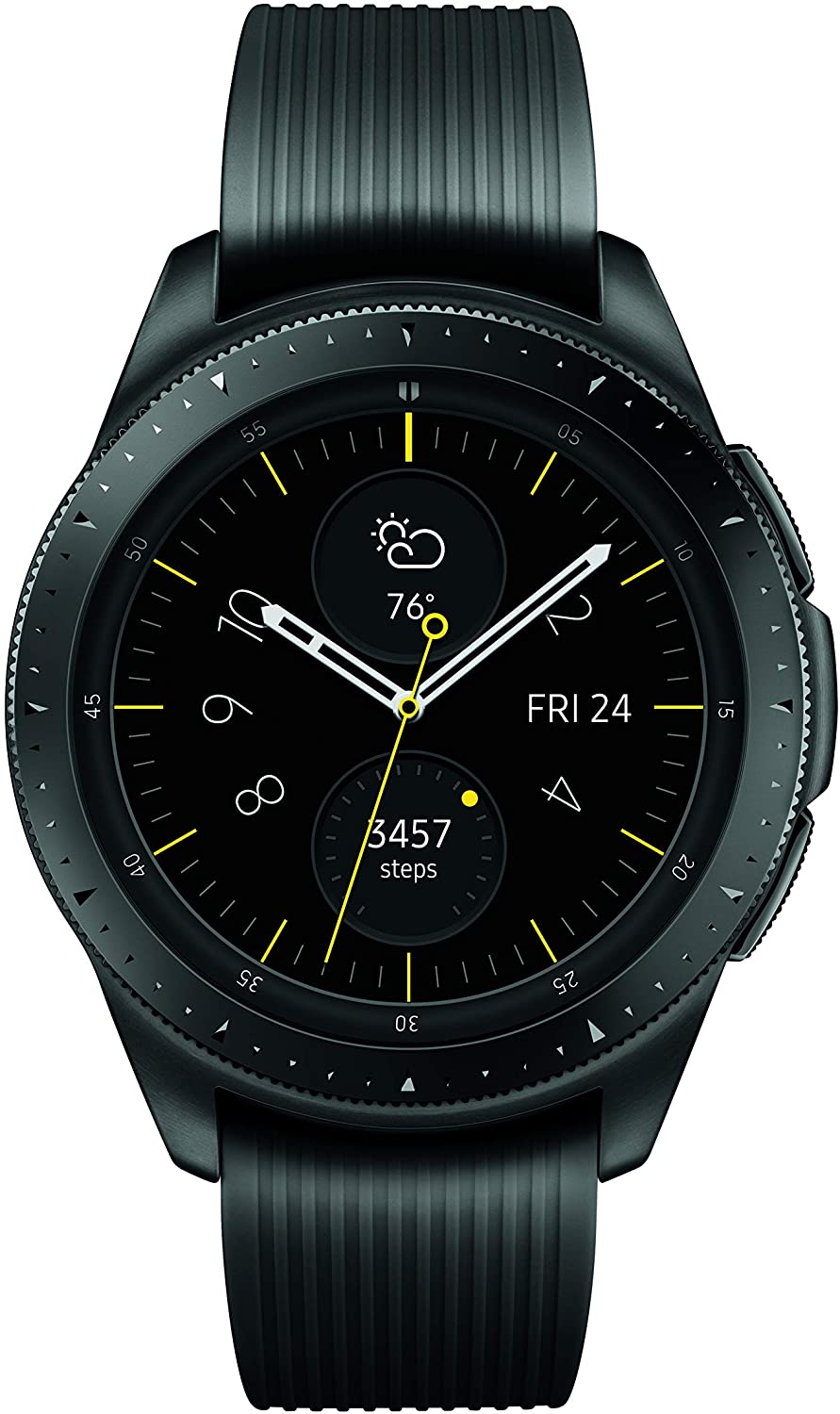 Samsung Galaxy Watch smartwatch (42mm, GPS, Bluetooth) – Midnight Black