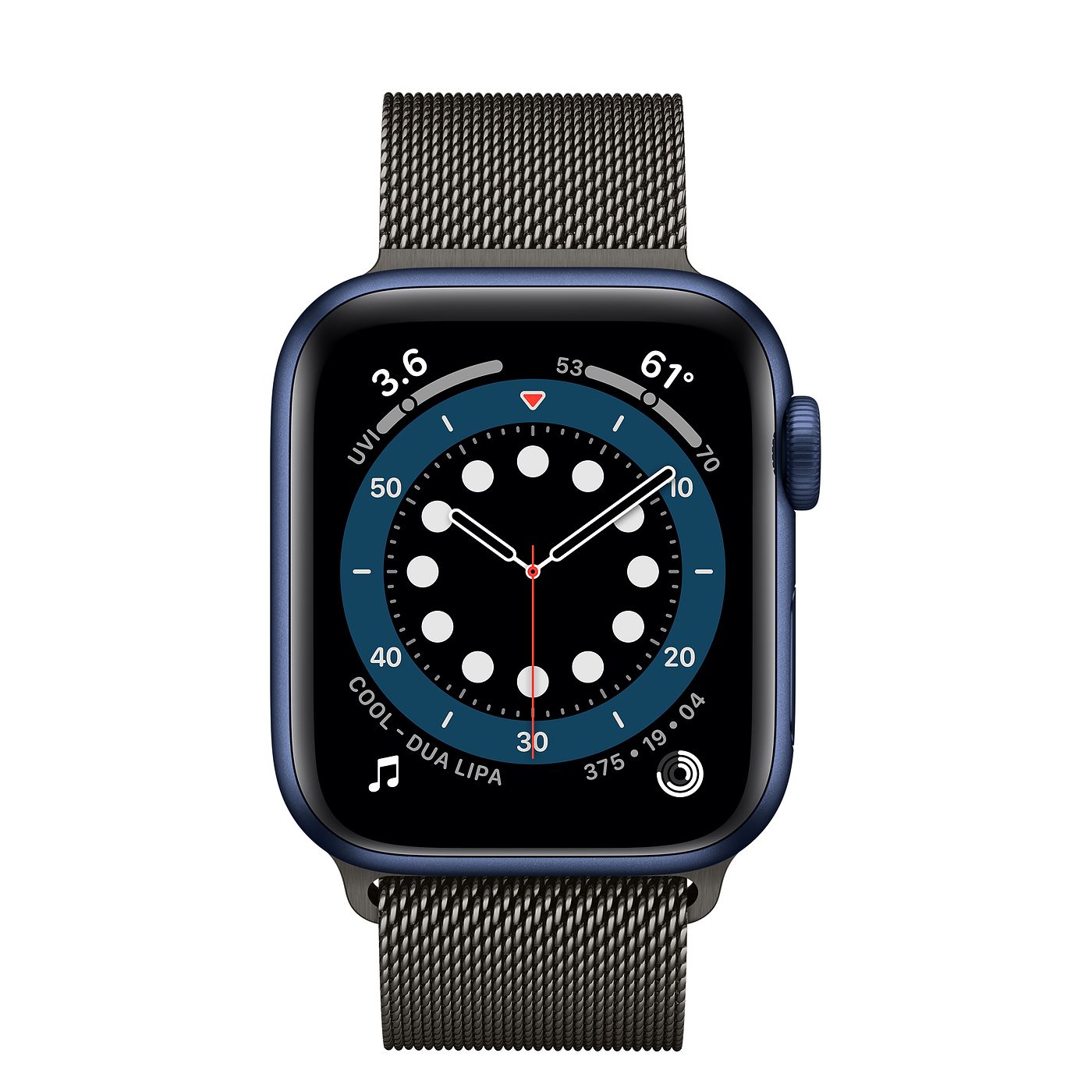 Apple Watch Series 6 Blue Aluminum 40MM Case
