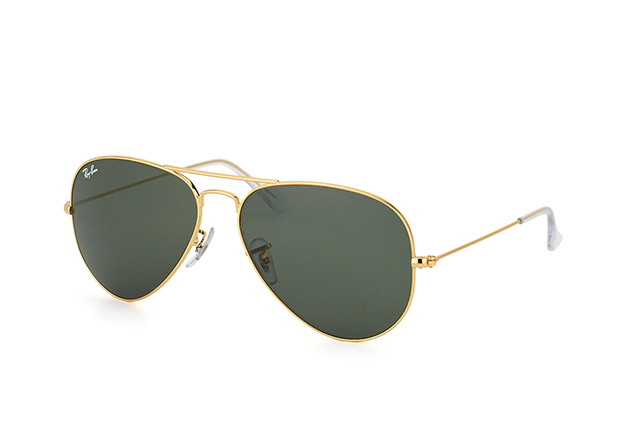 Ray-Ban Aviator Green Polarized Lenses Sunglasses